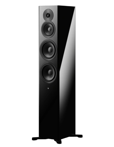 Dynaudio Focus 50 Black High Gloss - Coppia diffusori attivi wireless HiFi da pavimento