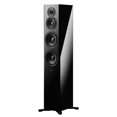 Dynaudio Focus 50 Black High Gloss - Coppia diffusori attivi wireless HiFi da pavimento