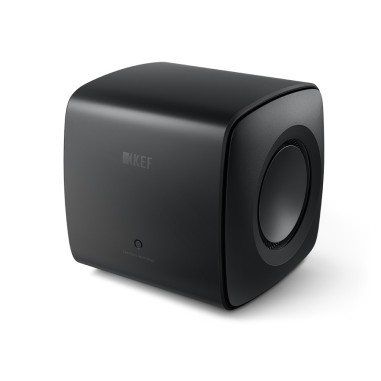 KEF KC62 Nero Carbone - Subwoofer ultra potente e compatto