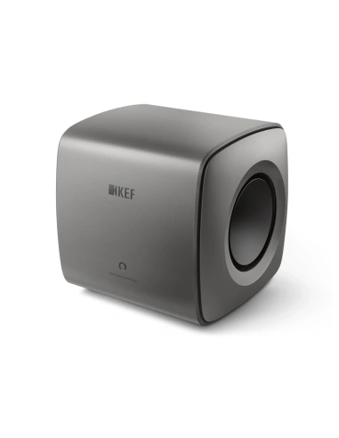 KEF KC62 Titanium - Subwoofer ultra potente e compatto