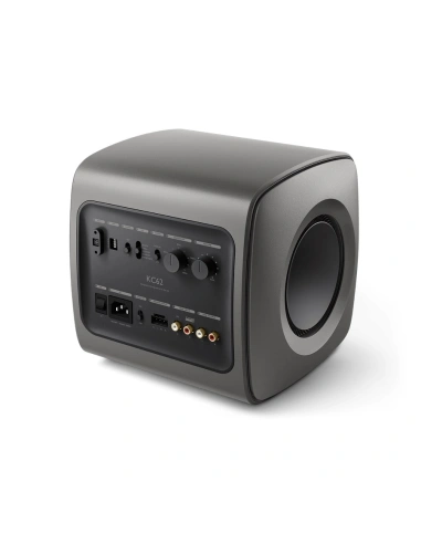 KEF KC62 Titanium - Subwoofer ultra potente e compatto