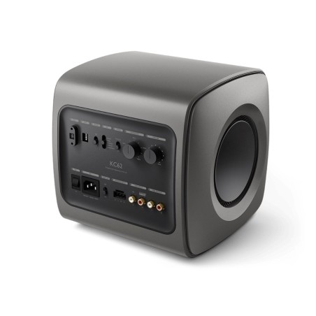 KEF KC62 Titanium - Subwoofer ultra potente e compatto