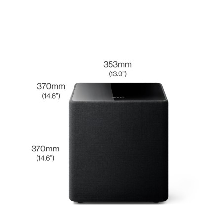 KEF Kube 10 MIE - Subwoofer attivo 300W 25 cm