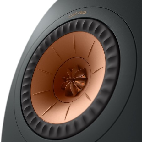 KEF LS50 Meta Nero Carbonio - Coppia diffusori da scaffale