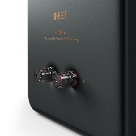 KEF LS50 Meta Nero Carbonio - Coppia diffusori da scaffale