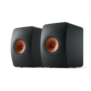 KEF LS50 Wireless 2 Nero Carbonio - Sistema audio attivo HD streaming