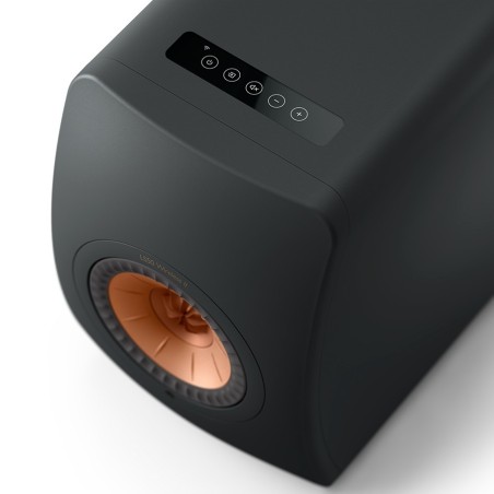 KEF LS50 Wireless 2 Nero Carbonio - Sistema audio attivo HD streaming