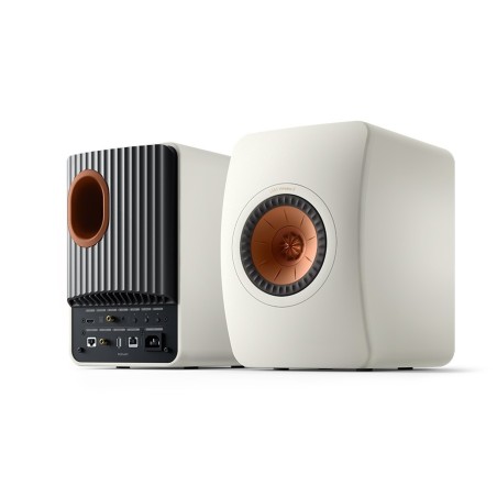 KEF LS50 Wireless 2 Bianco Minerale - Sistema audio attivo HD streaming