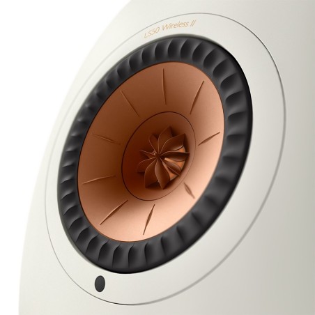 KEF LS50 Wireless 2 Bianco Minerale - Sistema audio attivo HD streaming