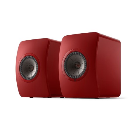 KEF LS50 Wireless 2 Rosso Cremisi Edizione Speciale - Sistema audio attivo HD streaming