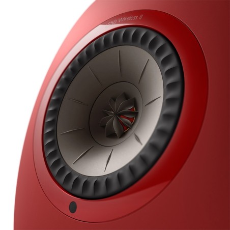 KEF LS50 Wireless 2 Rosso Cremisi Edizione Speciale - Sistema audio attivo HD streaming