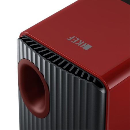 KEF LS50 Wireless 2 Rosso Cremisi Edizione Speciale - Sistema audio attivo HD streaming