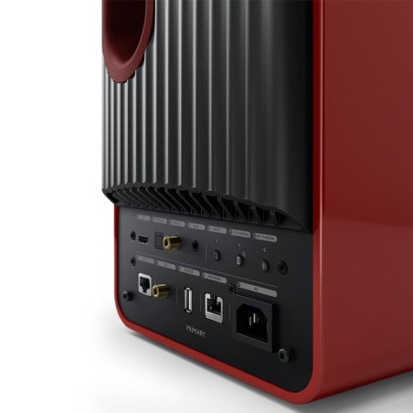 KEF LS50 Wireless 2 Rosso Cremisi Edizione Speciale - Sistema audio attivo HD streaming