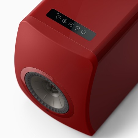 KEF LS50 Wireless 2 Rosso Cremisi Edizione Speciale - Sistema audio attivo HD streaming