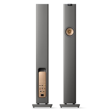 KEF LS60 Wireless Grigio Titanio - Coppia diffusori HiFi Wireless