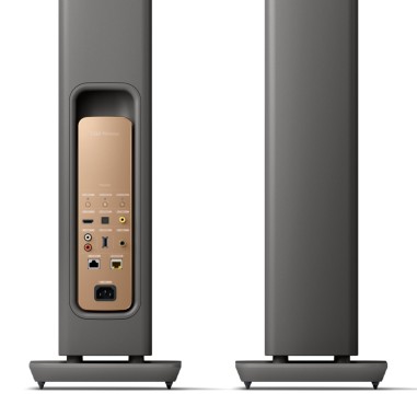 KEF LS60 Wireless Grigio Titanio - Coppia diffusori HiFi Wireless
