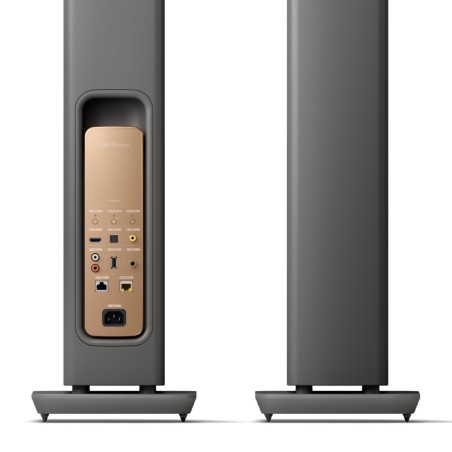 KEF LS60 Wireless Grigio Titanio - Coppia diffusori HiFi Wireless