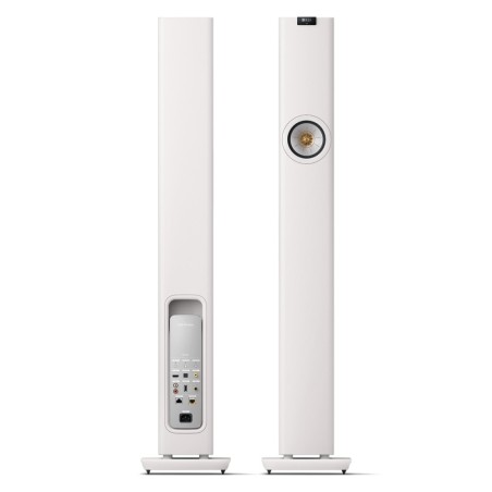 KEF LS60 Wireless Bianco Minerale - Coppia diffusori HiFi Wireless