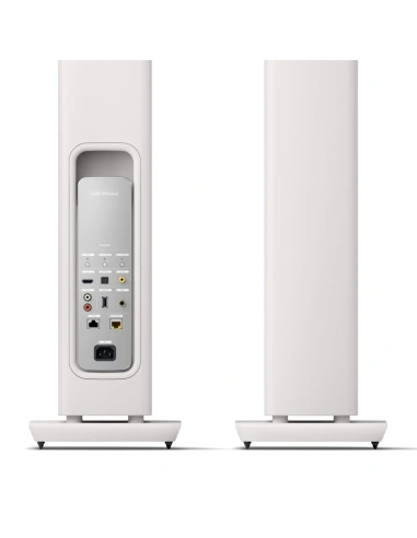 KEF LS60 Wireless Bianco Minerale - Coppia diffusori HiFi Wireless