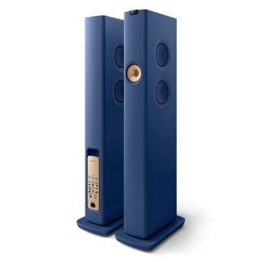 KEF LS60 Wireless Royal Blue - Coppia diffusori HiFi Wireless