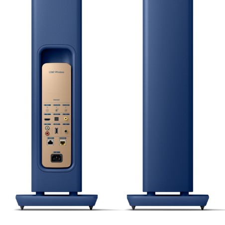 KEF LS60 Wireless Royal Blue - Coppia diffusori HiFi Wireless