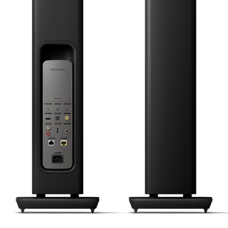 KEF LS60 Wireless Carbon Black - Coppia diffusori HiFi Wireless