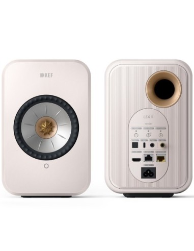 KEF LSX 2 Mineral White - Sistema HiFi Attivo WiFi HDMI EISA23