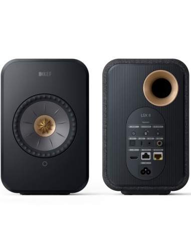 KEF LSX 2 Carbon Black - Sistema HiFi Attivo WiFi HDMI EISA23