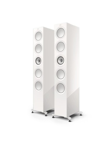 KEF R11 Meta White Gloss - Coppia diffusori HiFi 3 vie di alto livello