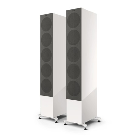 KEF R11 Meta White Gloss - Coppia diffusori HiFi 3 vie di alto livello