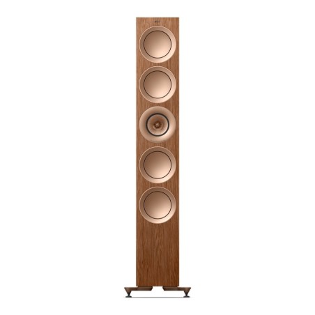 KEF R11 Meta Walnut - Coppia diffusori HiFi 3 vie di alto livello