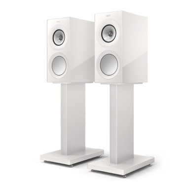 KEF R3 Meta White Gloss - Coppia diffusori HiFi da scaffale 3 vie