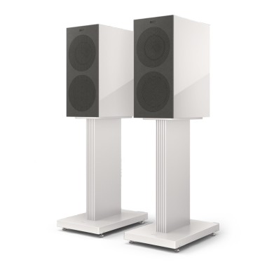 KEF R3 Meta White Gloss - Coppia diffusori HiFi da scaffale 3 vie