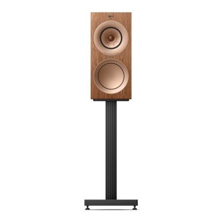 KEF R3 Meta Walnut - Coppia diffusori HiFi da scaffale 3 vie