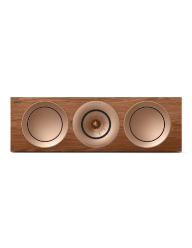 KEF R6 Meta Walnut - Canale centrale LCR per Home Cinema