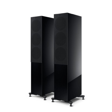 KEF R7 Meta Black Gloss - Coppia diffusori HiFi da pavimento di fascia alta