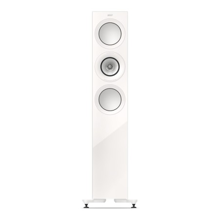 KEF R7 Meta White Gloss - Coppia diffusori HiFi da pavimento di fascia alta