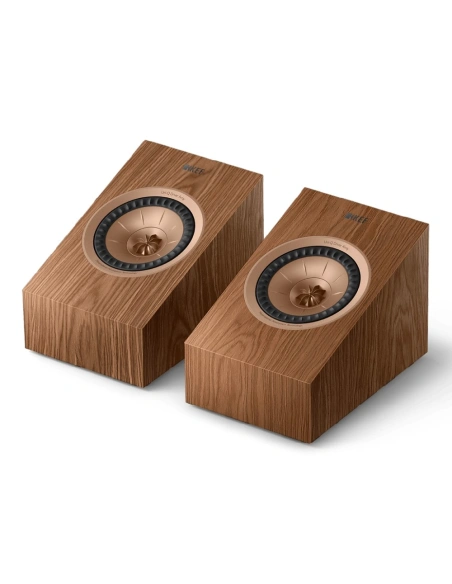 KEF R8 Meta Walnut - Coppia diffusori HiFi Surround e Atmos