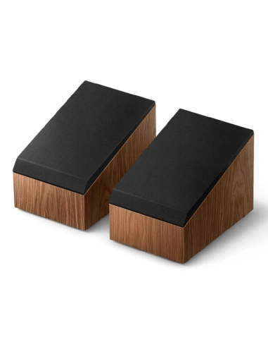 KEF R8 Meta Walnut - Coppia diffusori HiFi Surround e Atmos