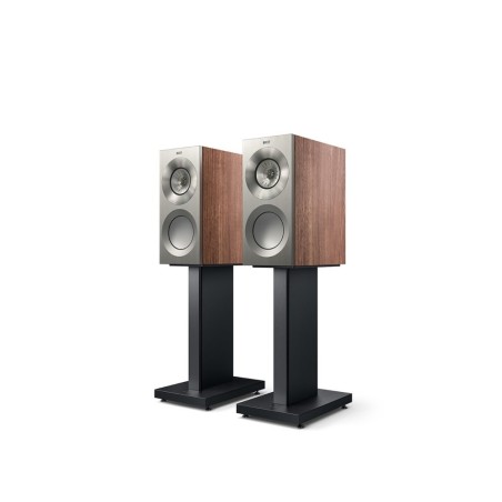 KEF Reference 1 Meta Satin Walnut/Silver - Coppia diffusori compatti di riferimento