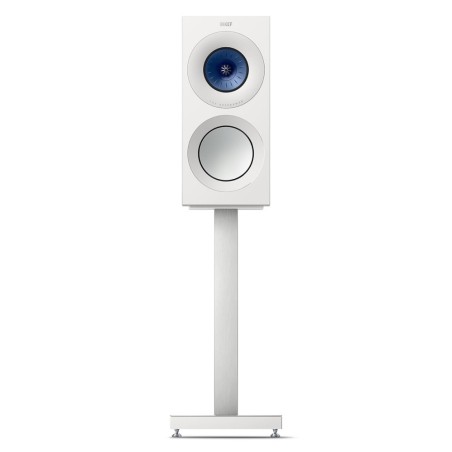 KEF Reference 1 Meta High-Gloss White/Blue - Coppia diffusori compatti di riferimento
