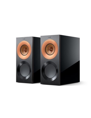 KEF Reference 1 Meta High-Gloss Black/Copper - Coppia diffusori compatti di riferimento