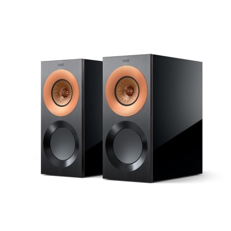 KEF Reference 1 Meta High-Gloss Black/Copper - Coppia diffusori compatti di riferimento