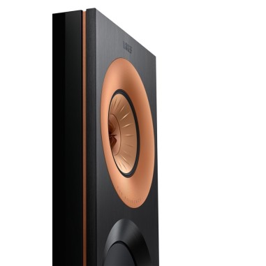 KEF Reference 1 Meta High-Gloss Black/Copper - Coppia diffusori compatti di riferimento