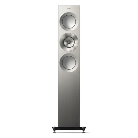 KEF Reference 3 Meta Satin Walnut/Silver - Coppia diffusori da pavimento di riferimento