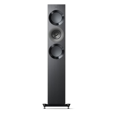 KEF Reference 3 Meta High-Gloss Black/Grey - Coppia diffusori da pavimento di riferimento