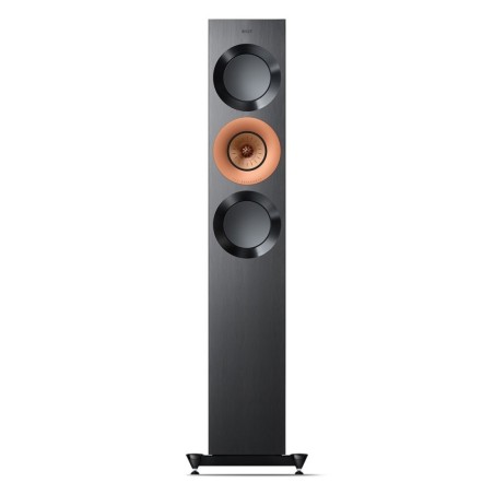 KEF Reference 3 Meta High-Gloss Black/Copper - Coppia diffusori da pavimento di riferimento