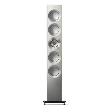 KEF Reference 5 Meta Satin Walnut/Silver - Coppia diffusori High End da pavimento