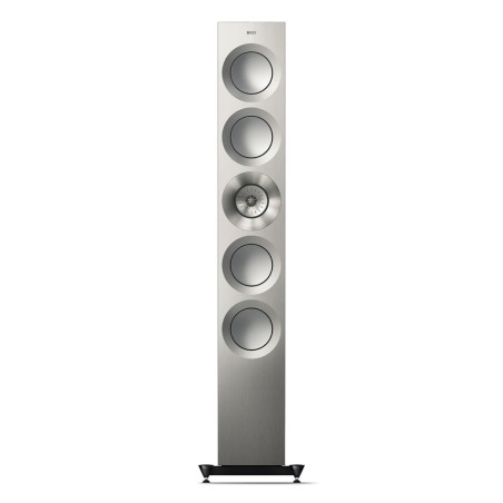 KEF Reference 5 Meta Satin Walnut/Silver - Coppia diffusori High End da pavimento