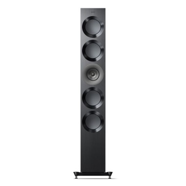 KEF Reference 5 Meta High-Gloss Black/Grey - Coppia diffusori High End da pavimento